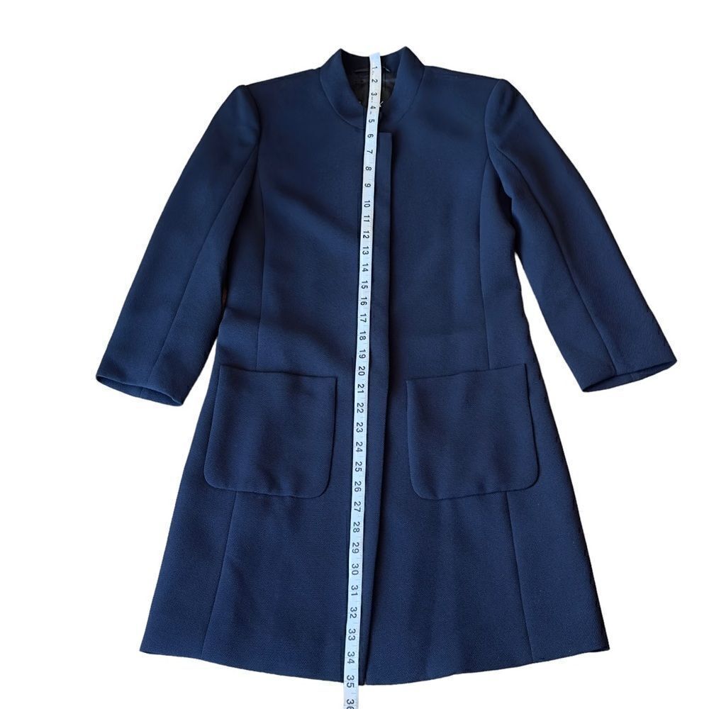 A/X Armani Exchange Round Collar Tunic Blazer Navy XSMALL - Picture 14 of 16